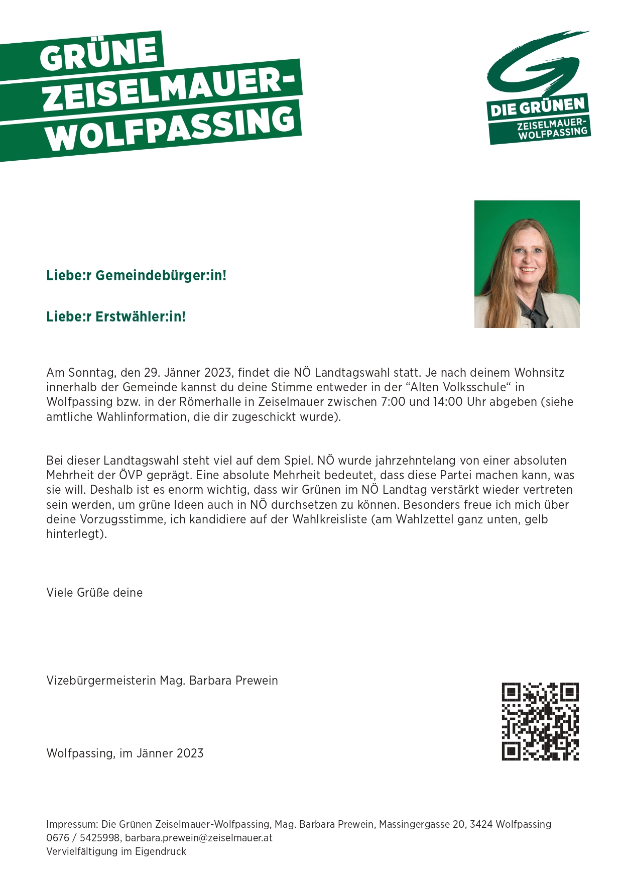 Erstw�hlerbrief Landtagswahl 2023
